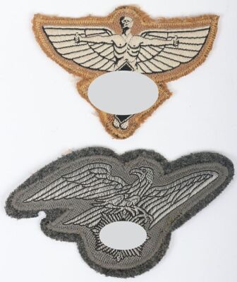 Third Reich Luftschutz (RLB) & NSFK Breast Eagles.