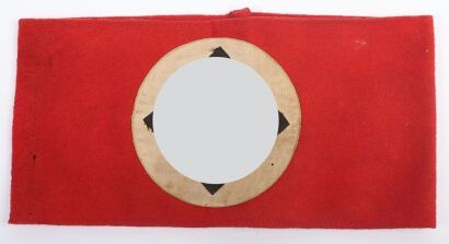 Third Reich NSDAP Political Armband