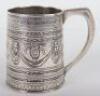 A Georgian silver mug, London 1807 - 2