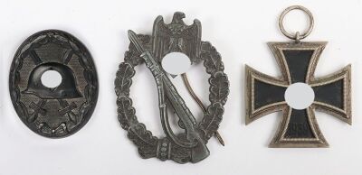 WW2 German Combat Award Grouping of Three,