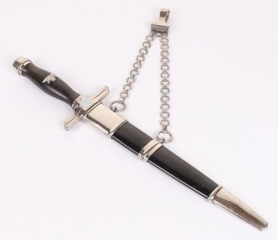 Third Reich Postchutz (Postal Protection) Dress Dagger by Paul Weyersberg, Solingen,