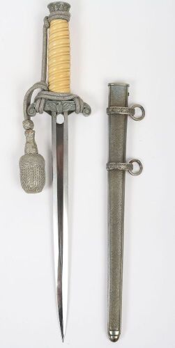 WW2 German Army Officers Dress Dagger by WKC, Solingen,