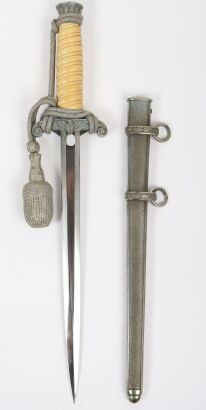 WW2 German Army Officers Dress Dagger by WKC, Solingen,