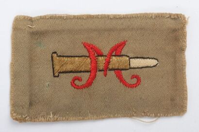 WW1 Volunteer Training Corps (V.T.C) Marksman's Cloth Badge
