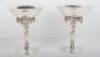 A pair of Georg Jensen silver Grape pattern pedestal bowls/tazzas - 4