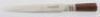 A Georgian silver letter opener, Birmingham 1831 - 6
