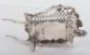 A silver wheelbarrow, George Fox, London 1904 - 5