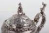 A Victorian three piece tea set, Hunt & Roskell, London 1885 - 3