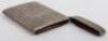 An unusual modern silver card case - 5
