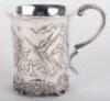 A Victorian silver mug, Robert Wallis, London 1845 - 2