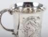 A Victorian silver mug, Robert Wallis, London 1845 - 8