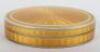 A fine silver and guilloche yellow enamel box, import, 1912 Adolf Philip Krieger - 2
