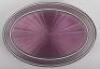A fine silver and guilloche purple enamel box, Adolf Philip Krieger - 3