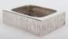 A Gerald Benney silver ashtray, London 1972 - 2