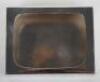 A Gerald Benney silver ashtray, London 1972 - 5