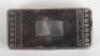 A Russian silver snuff box, marked HAG - 3