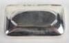 A Georgian silver snuff box, John Thropp, Birmingham 1814