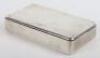 A silver snuff box, unmarked - 4