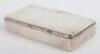 A silver snuff box, unmarked - 5