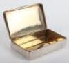 A silver snuff box, unmarked - 6