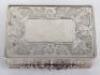 A Victorian heavy silver snuff box, Charles Rawlings & William Summers, London 1845 - 2