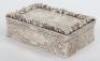 A Victorian heavy silver snuff box, Charles Rawlings & William Summers, London 1845 - 5