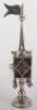 A silver Havdalah spice tower, London 1904 - 2