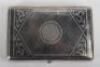 A 19th century Russian silver niello cigar box, possibly Ivan Saltykov, Moscow, Kokoshnik marks - 2