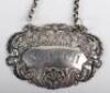 A silver &lsquo;Scotch&rsquo; wine label, Holland, Aldwinckle & Slater, London 1902 - 4