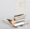 A late Victorian silver note pad holder, W&G Neal, London 1900 - 4