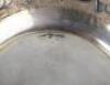 A pair of Russian silver and niello work dishes, marked 84 with other marks - 4