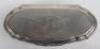 A large Continental oval snuff box