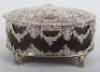 A fine Victorian silver tortoiseshell casket, George Fox, London 1893 - 2