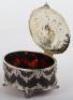 A fine Victorian silver tortoiseshell casket, George Fox, London 1893 - 5