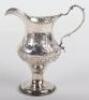 A Georgian cream jug, London 1781 - 2