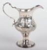 A Georgian cream jug, London 1781 - 3