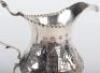 A Georgian cream jug, London 1781 - 5