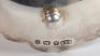 A small silver dish in the form of a flower, Sheffield 1944 - 3