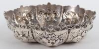 A Victorian silver chased bowl, William Cripps, London 1884