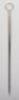 A Georgian silver meat skewer, London 1797