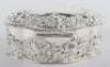 A Victorian chased silver box, Chester 1896 - 2