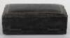 A pair of silver menu holders, London 1927 - 7