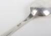 A set of six Georgian silver teaspoons, Benjamin Montigue - 3