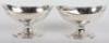 A pair of silver salts, D&J Wellby Ltd, London 1910 - 2