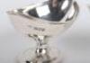 A pair of silver salts, D&J Wellby Ltd, London 1910 - 3