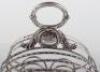 A Georgian silver toast rack, circa 1820 - 3
