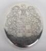 A rare Charles II silver tobacco box, 1672, - 2