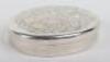A rare Charles II silver tobacco box, 1672, - 4
