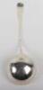 A George II Old English pattern silver sauce ladle, London 1753 - 2