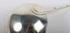 A George II Old English pattern silver sauce ladle, London 1753 - 4